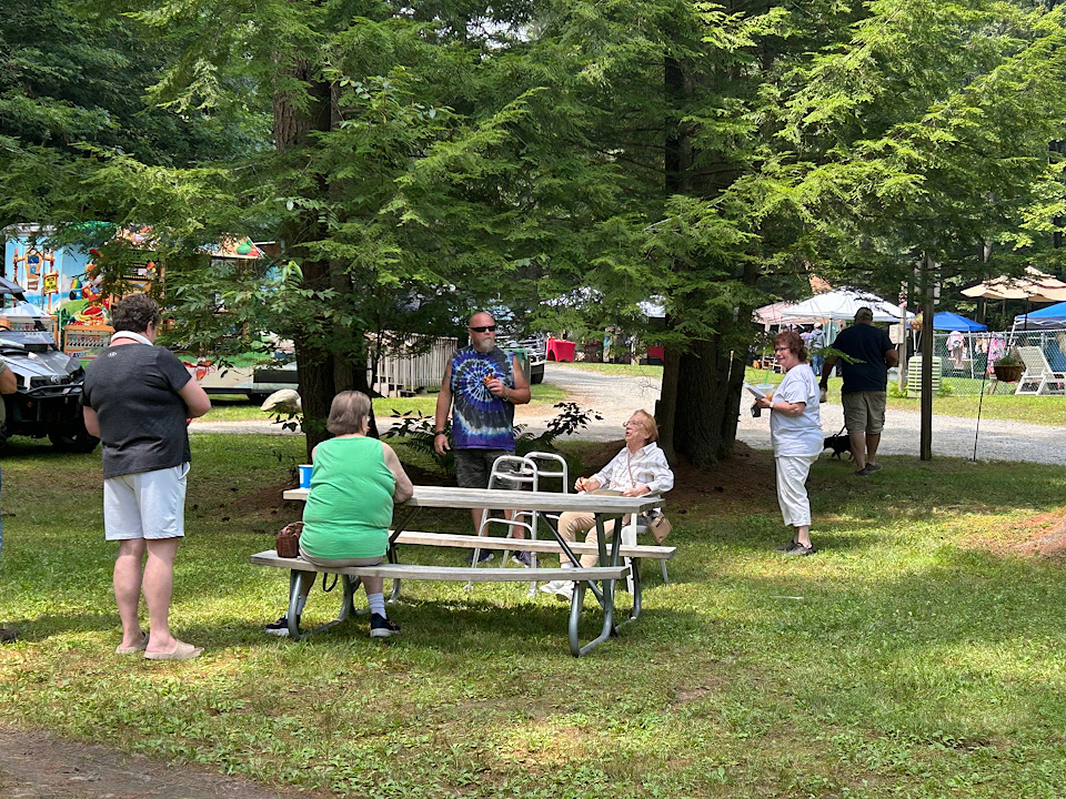 Phish Fans Hanging Out