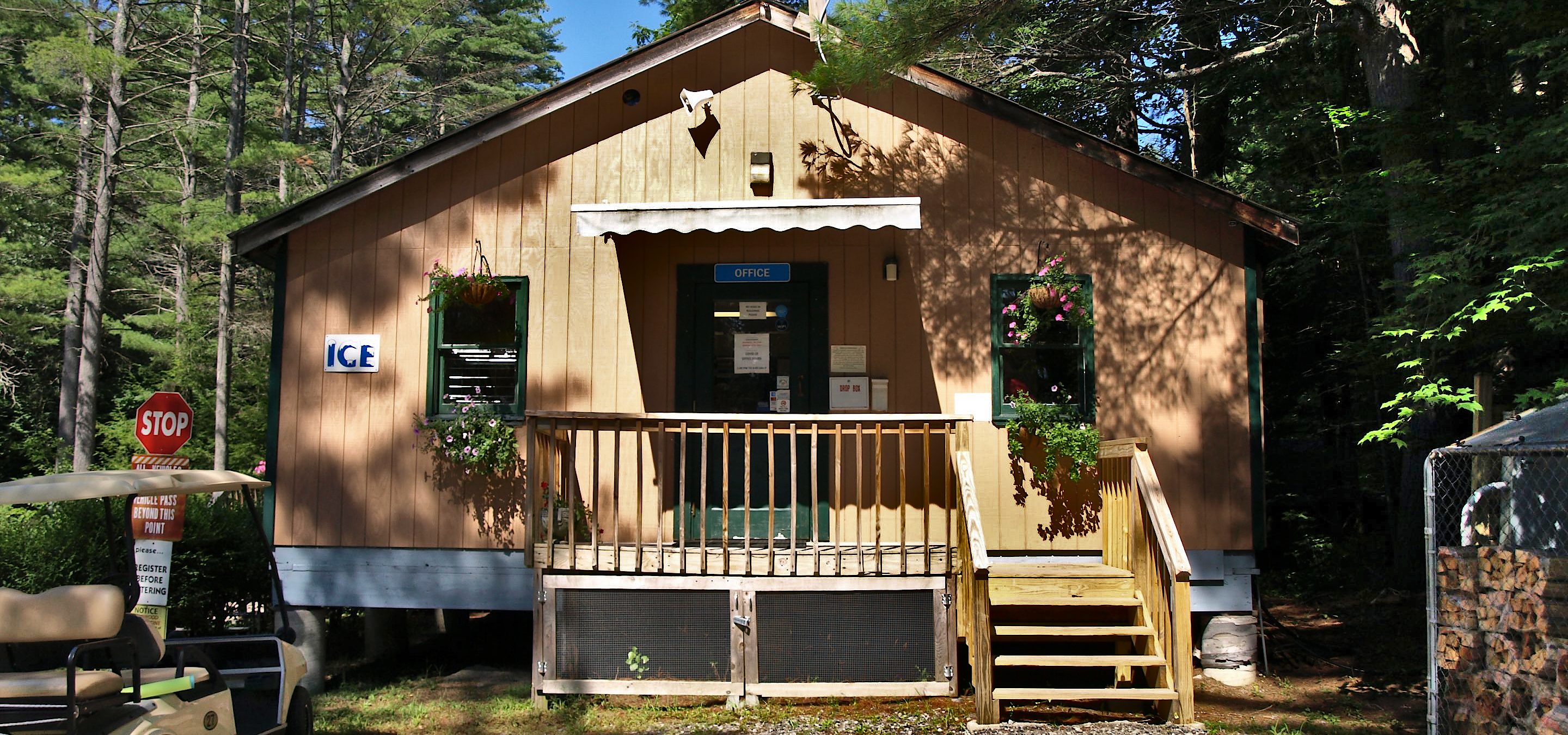 Camp store and office