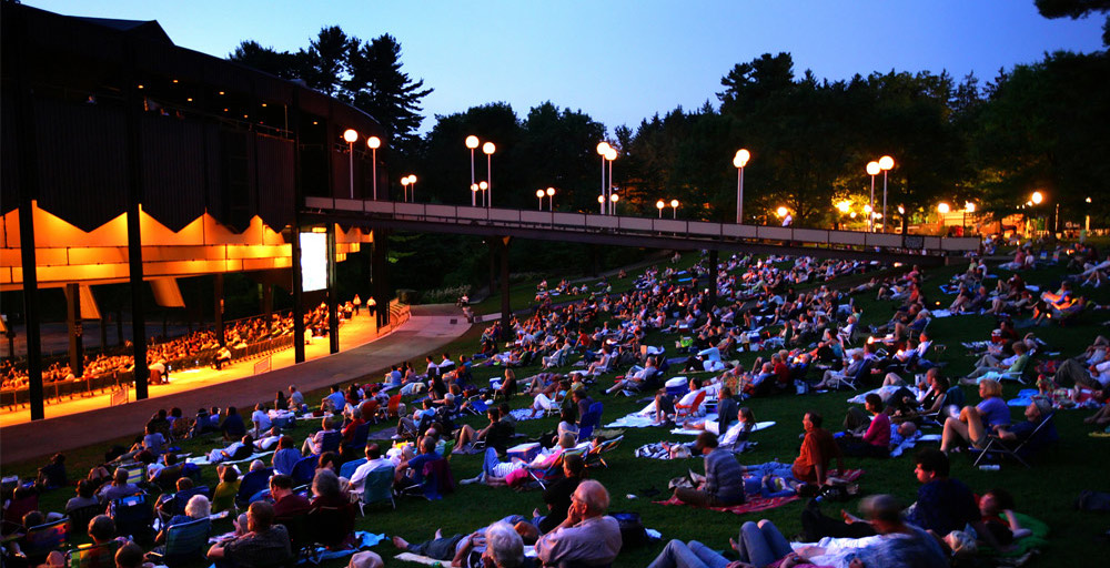 SPAC at night