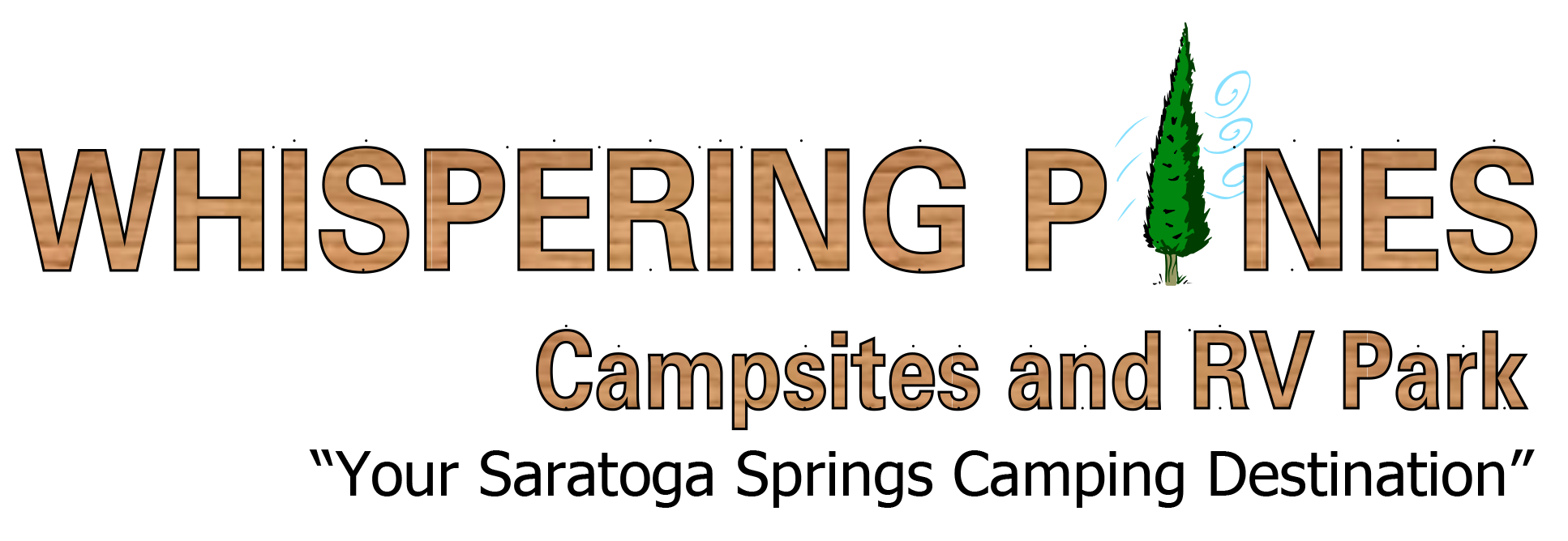 Whispering Pines Campsites and RV Park logo